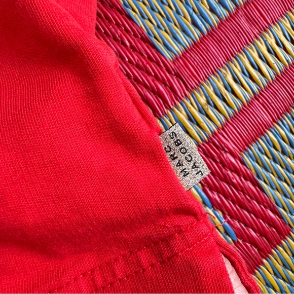 Little Marc Jacobs red and gold studded beaded logo T-shirt - Picture 7 of 7